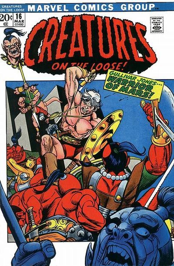 Creatures on the Loose #16 cover