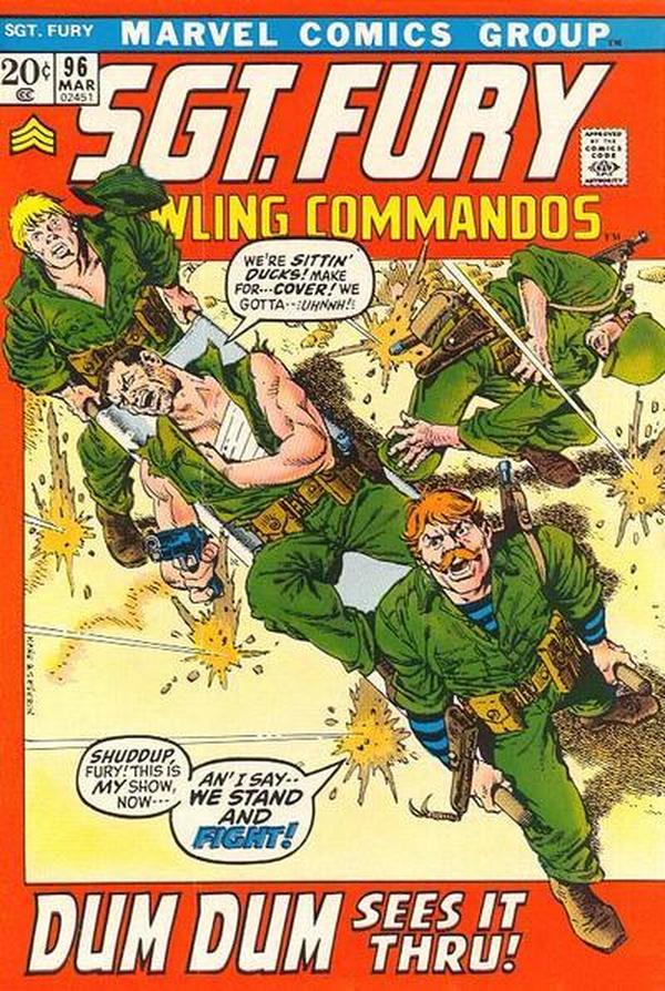 Sgt. Fury #96 cover