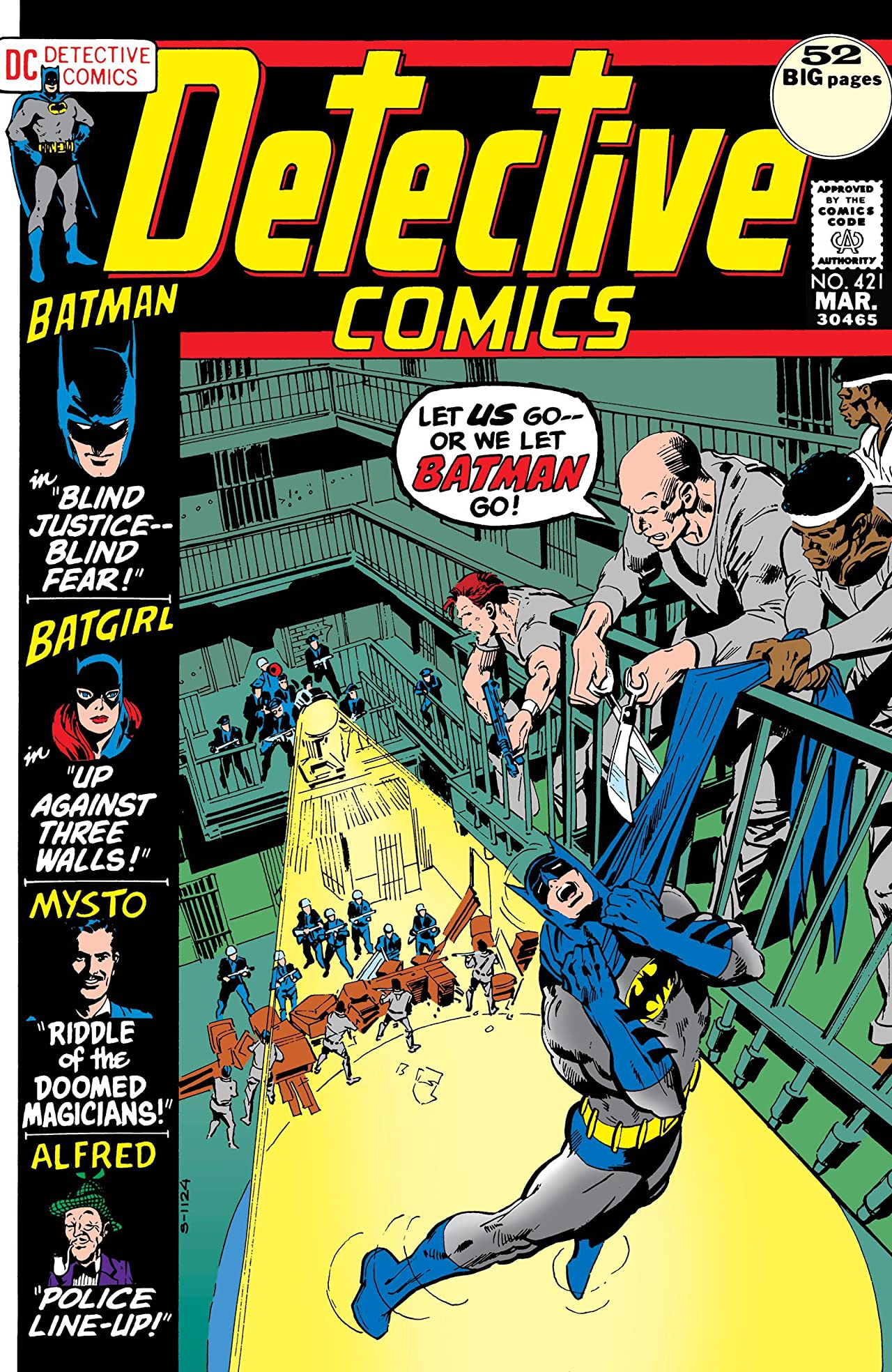 Detective Comics #421 cover