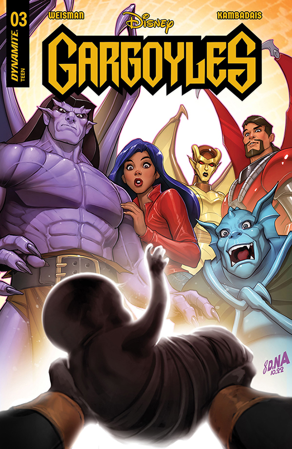 Gargoyles #3 cover