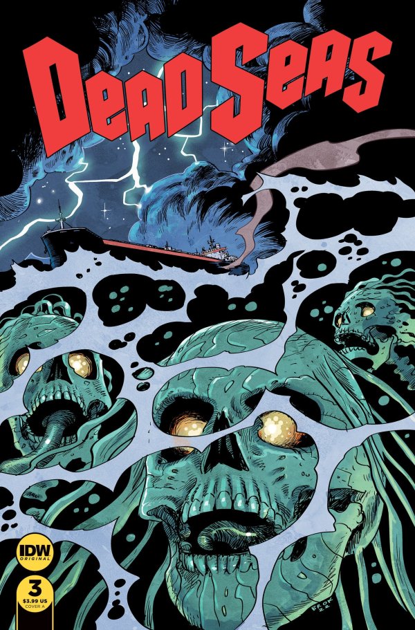 Dead Seas #3 cover
