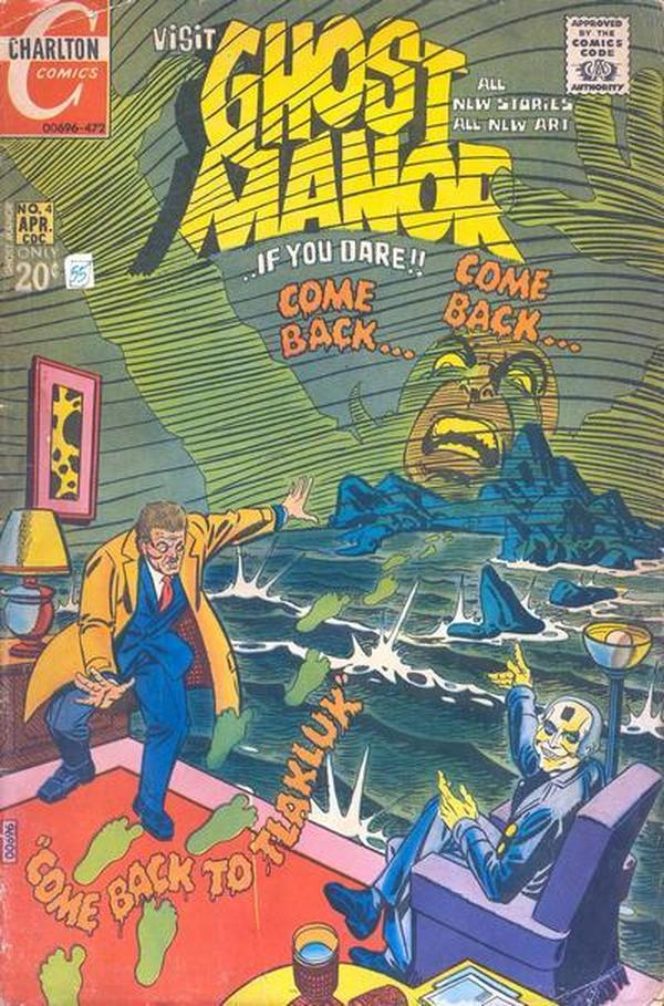 Ghost Manor #4 cover