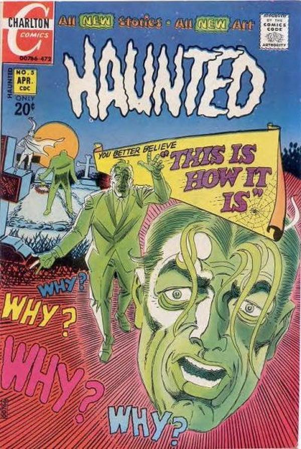 Haunted #5 cover