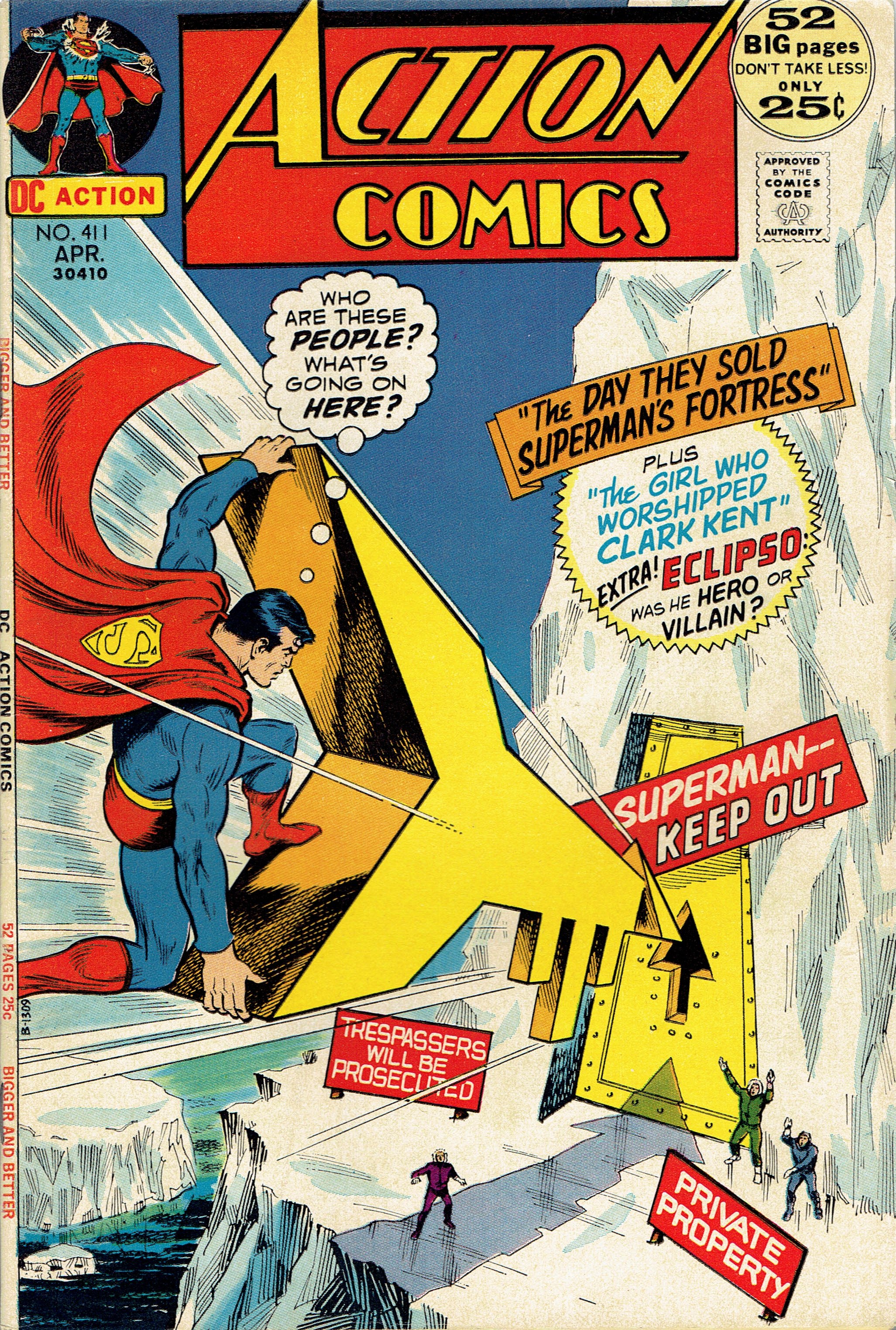 Action Comics #411 cover