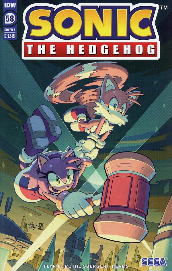 Sonic the Hedgehog #58 cover