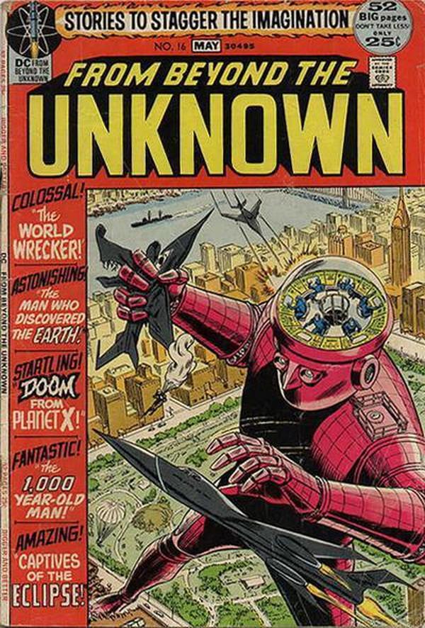 From Beyond the Unknown #16 cover