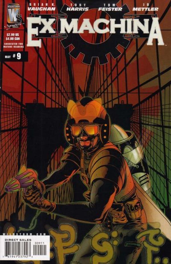 Ex Machina #9 cover