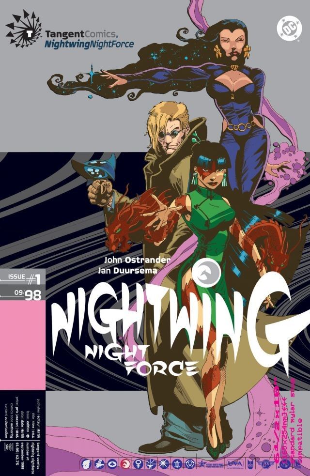 Tangent Comics / Nightwing: Night Force #1 cover