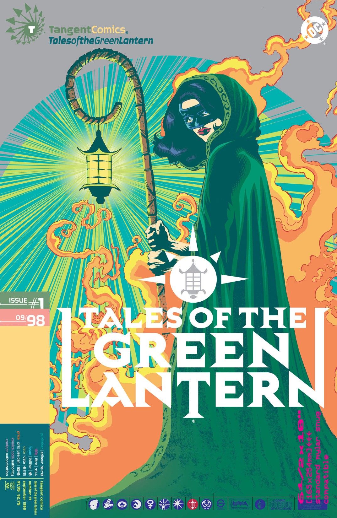 Tangent Comics / Tales of the Green Lantern #1 cover