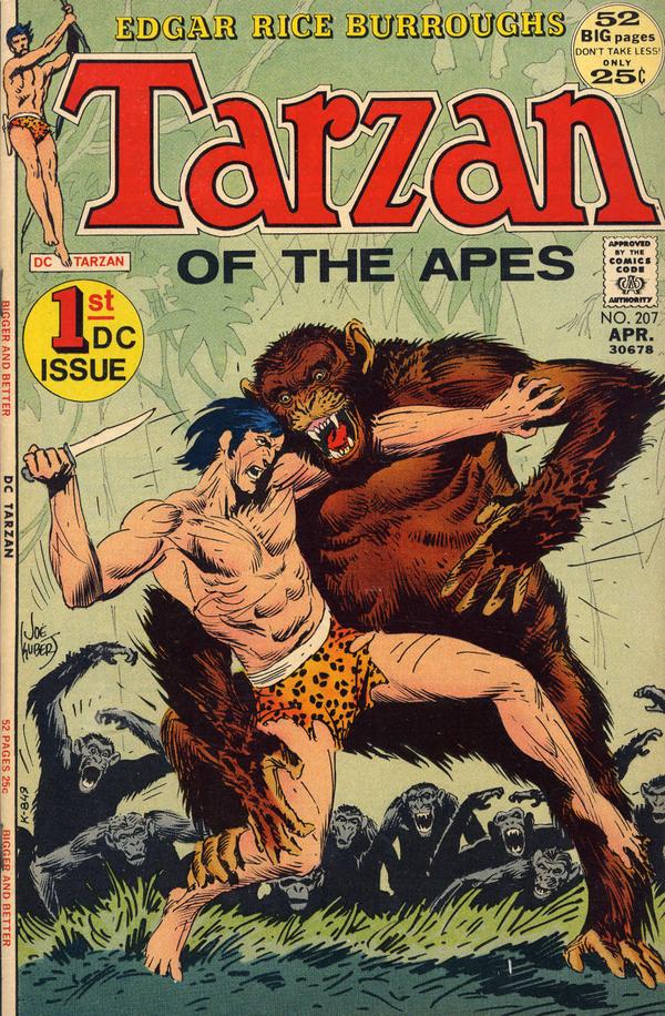 Tarzan #207 cover