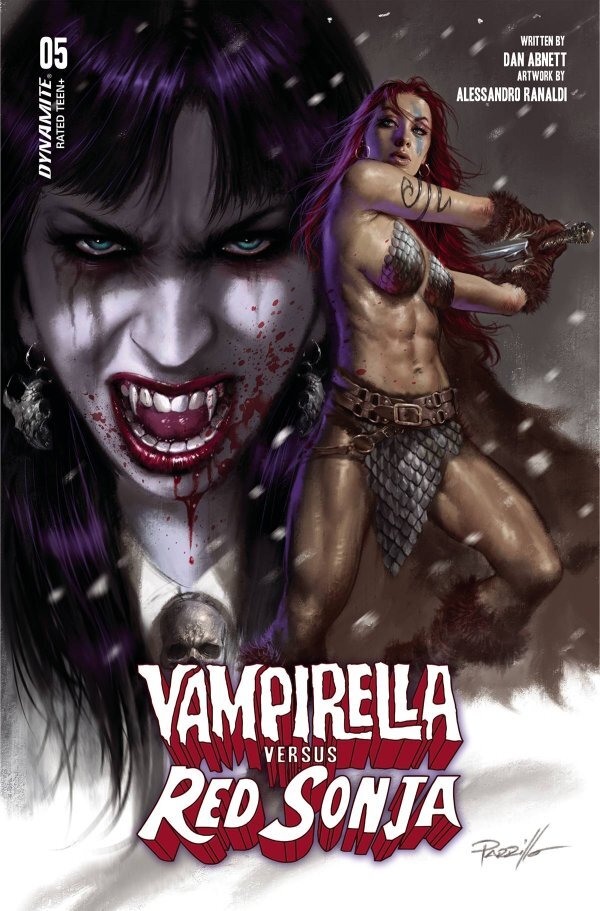 Vampirella versus Red Sonja #5 cover