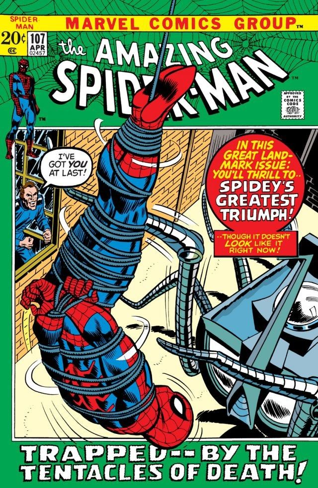 The Amazing Spider-Man #107 cover