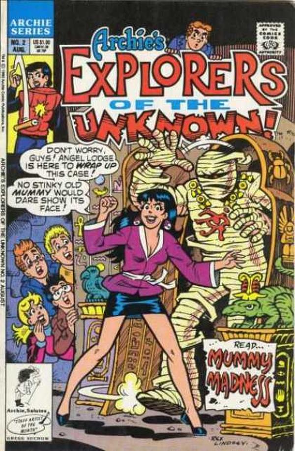 Explorers of the Unknown #2 cover