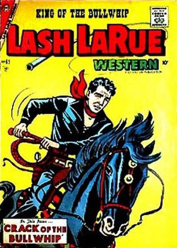 Lash La Rue Western #65 cover