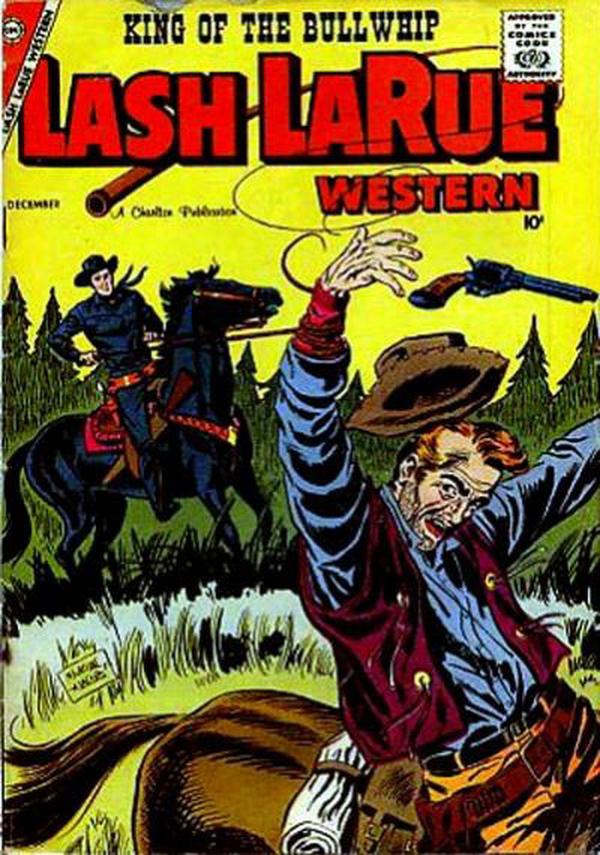 Lash La Rue Western #70 cover