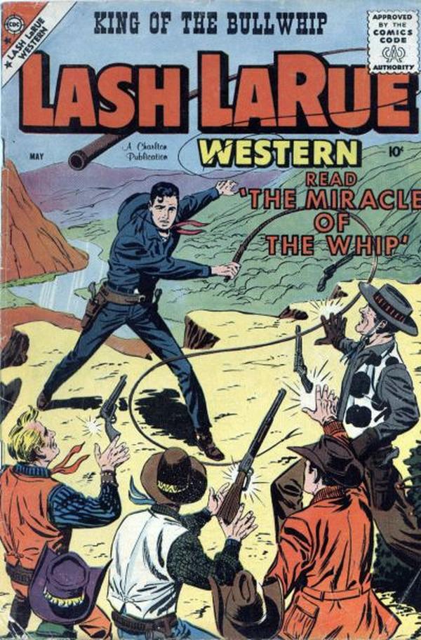 Lash La Rue Western #72 cover