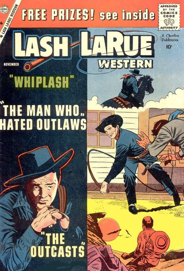Lash La Rue Western #75 cover
