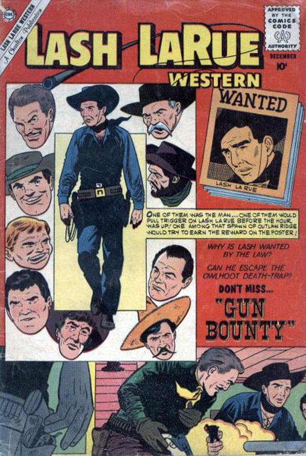 Lash La Rue Western #81 cover