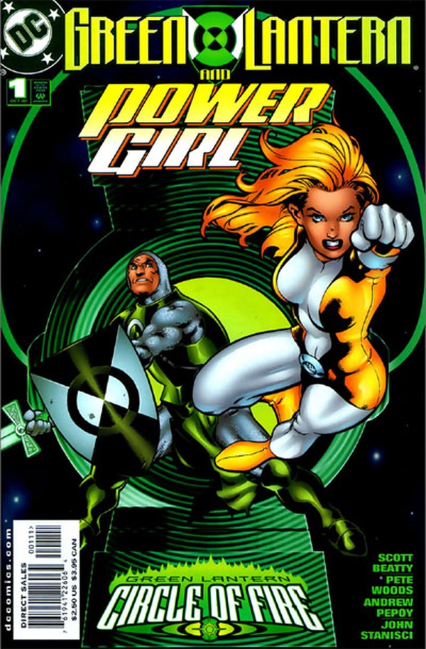 Green Lantern / Power Girl #1 cover