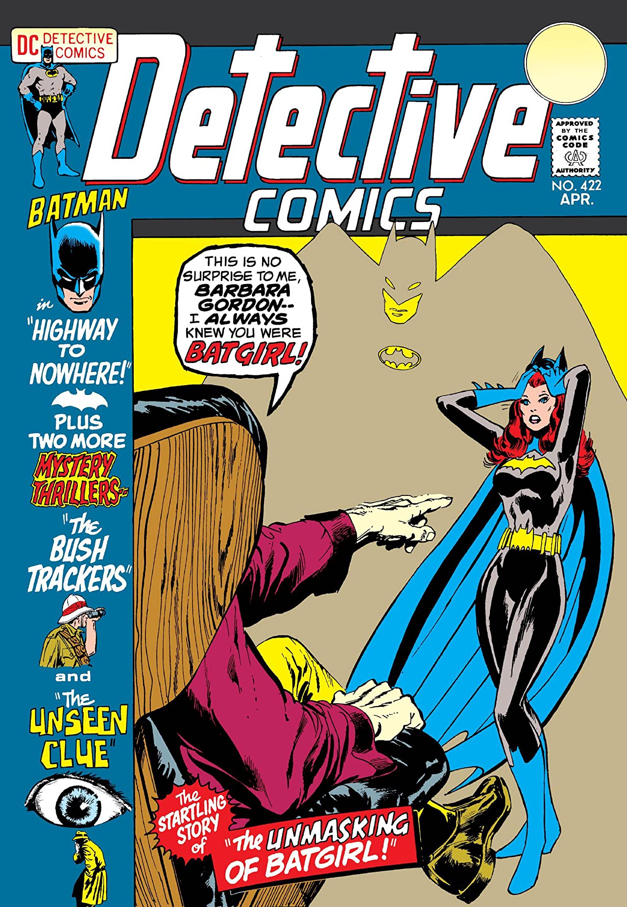 Detective Comics #422 cover