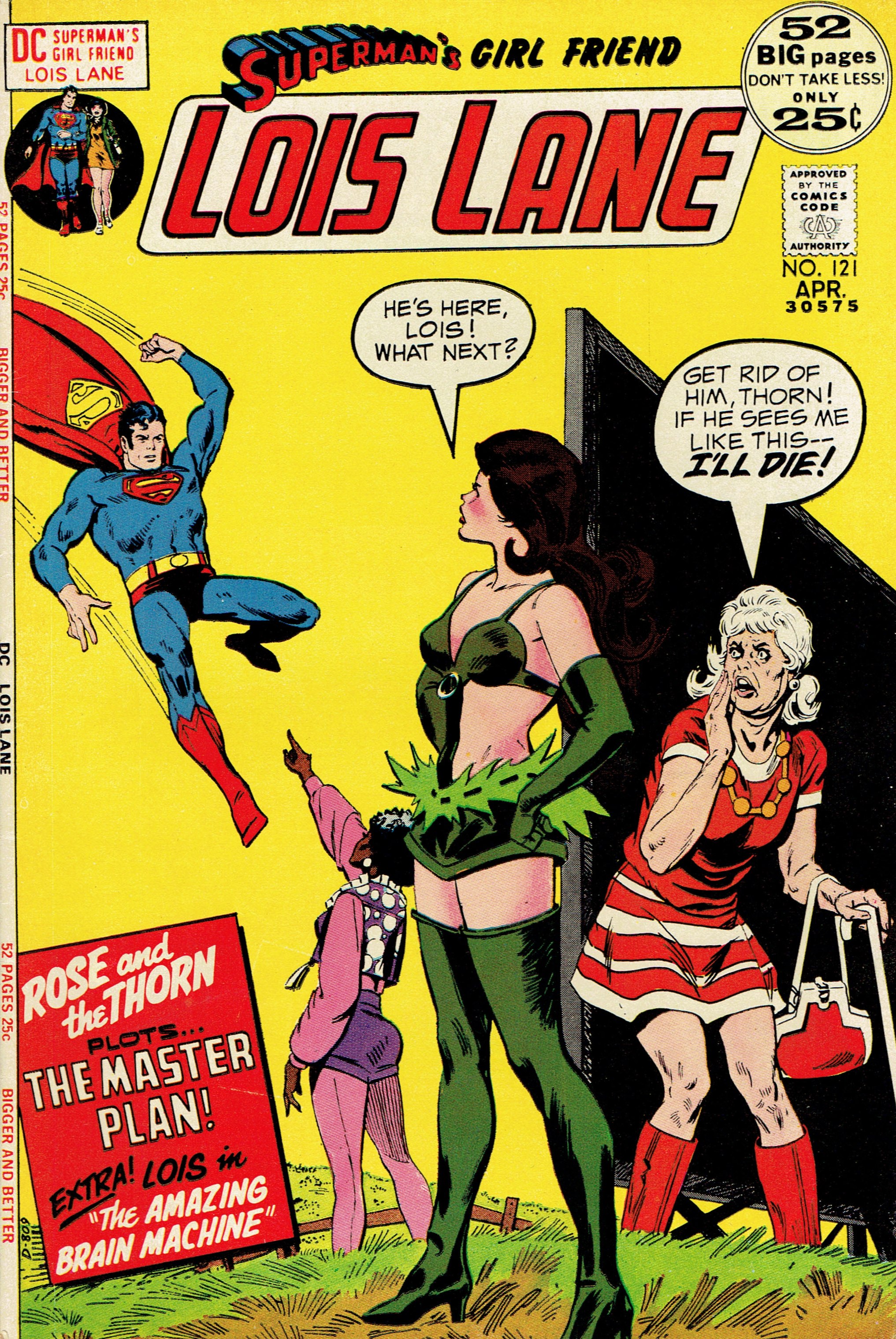 Superman's Girl Friend, Lois Lane #121