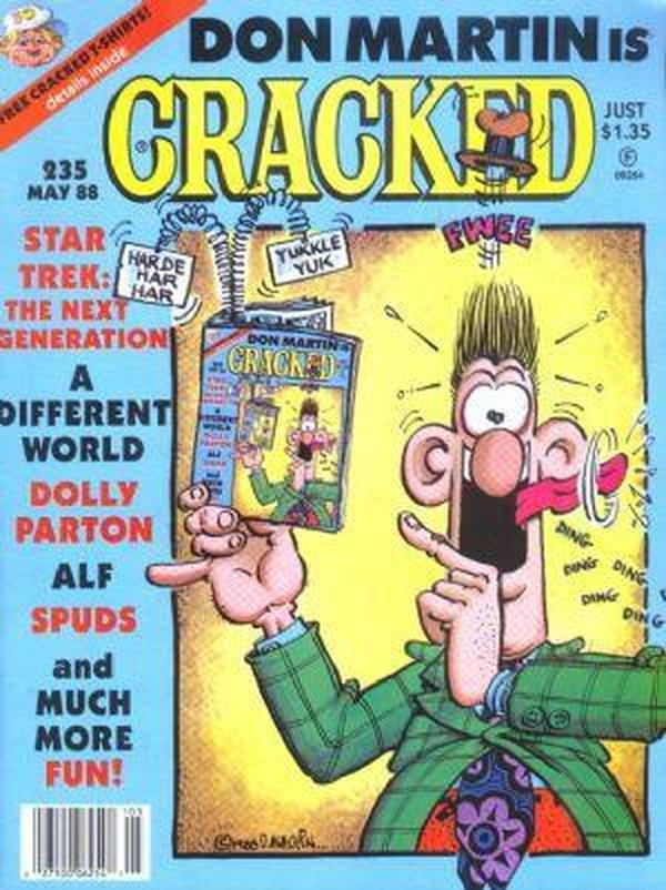 Cracked #235 cover