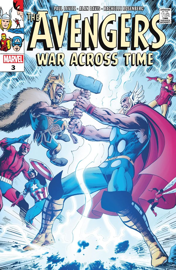 The Avengers: War Across Time #3 cover