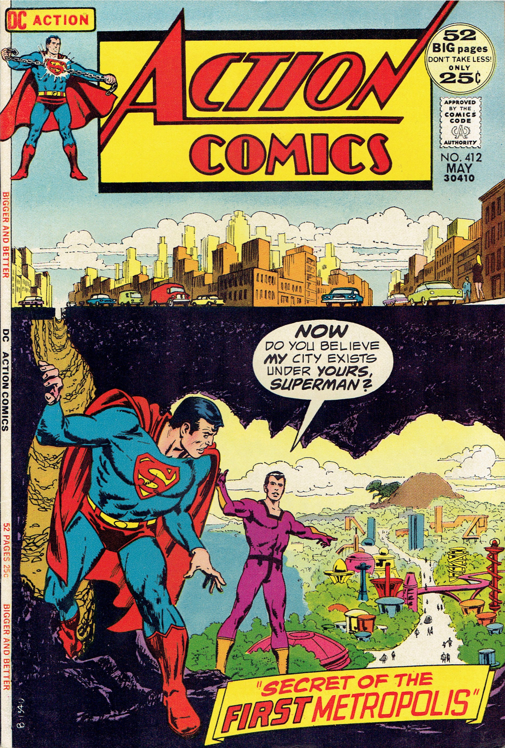 Action Comics #412 cover