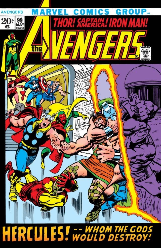 The Avengers #99 cover