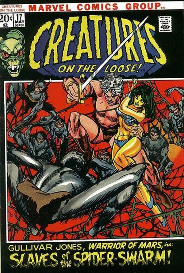Creatures on the Loose #17 cover