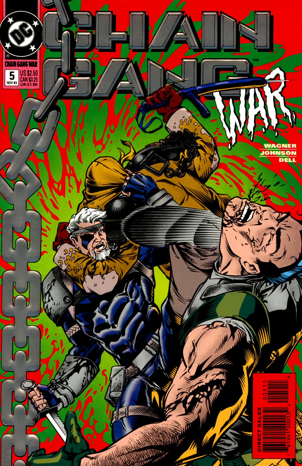Chain Gang War #5 cover