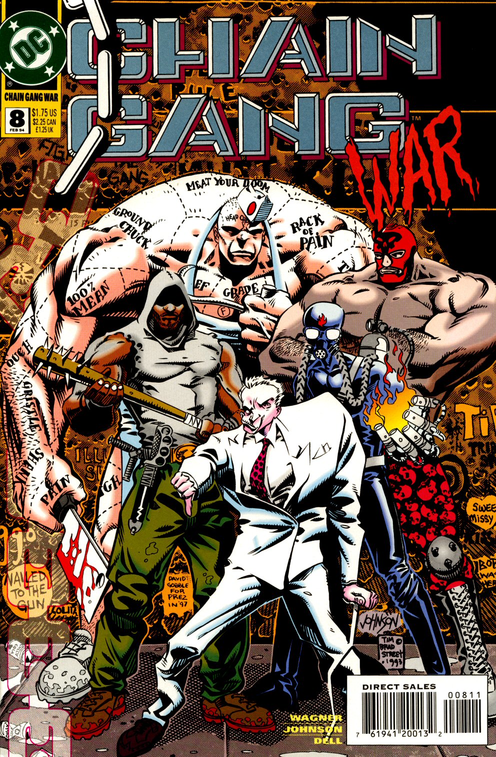 Chain Gang War #8 cover