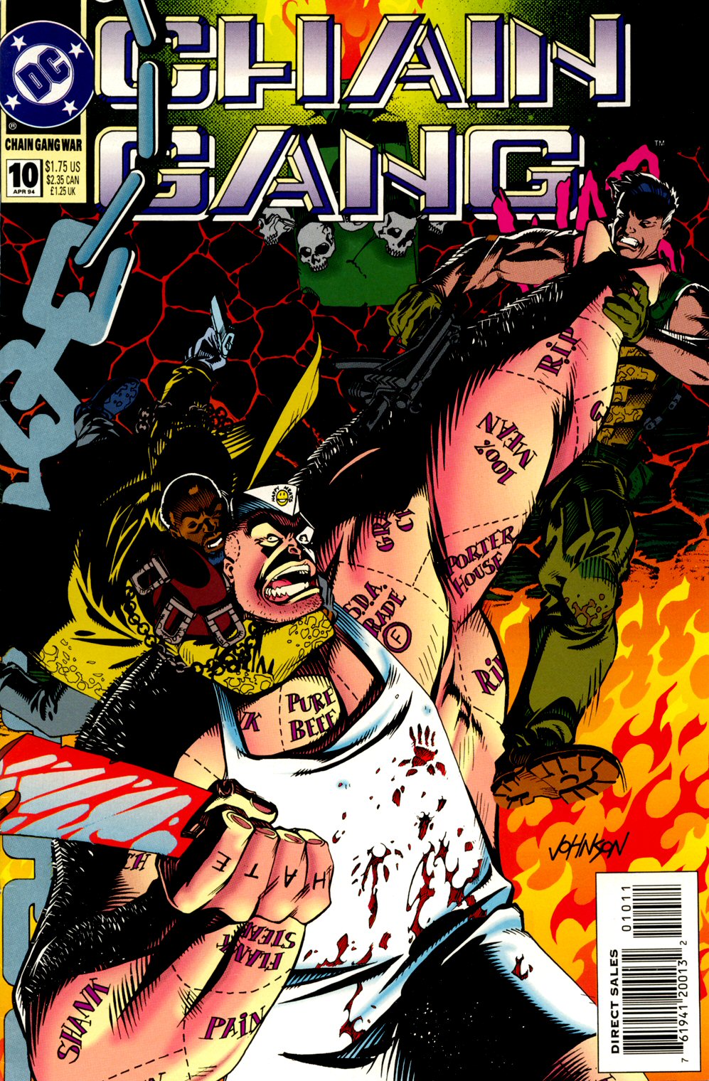 Chain Gang War #10 cover