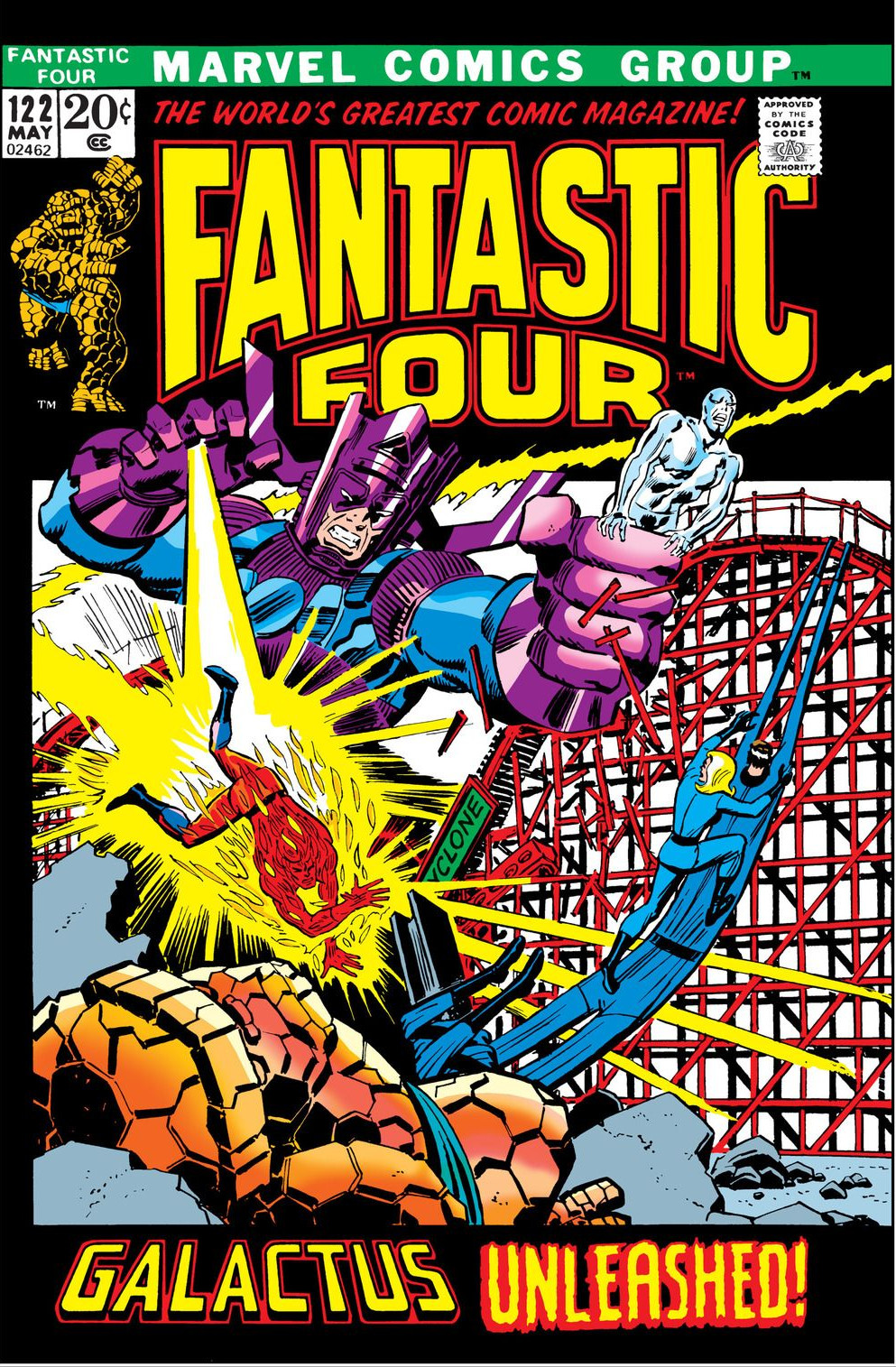 Fantastic Four #122 cover
