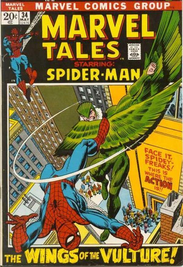 Marvel Tales #34 cover