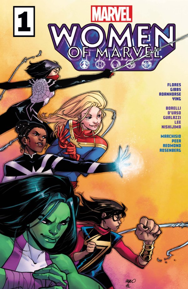 Women of Marvel #1 cover