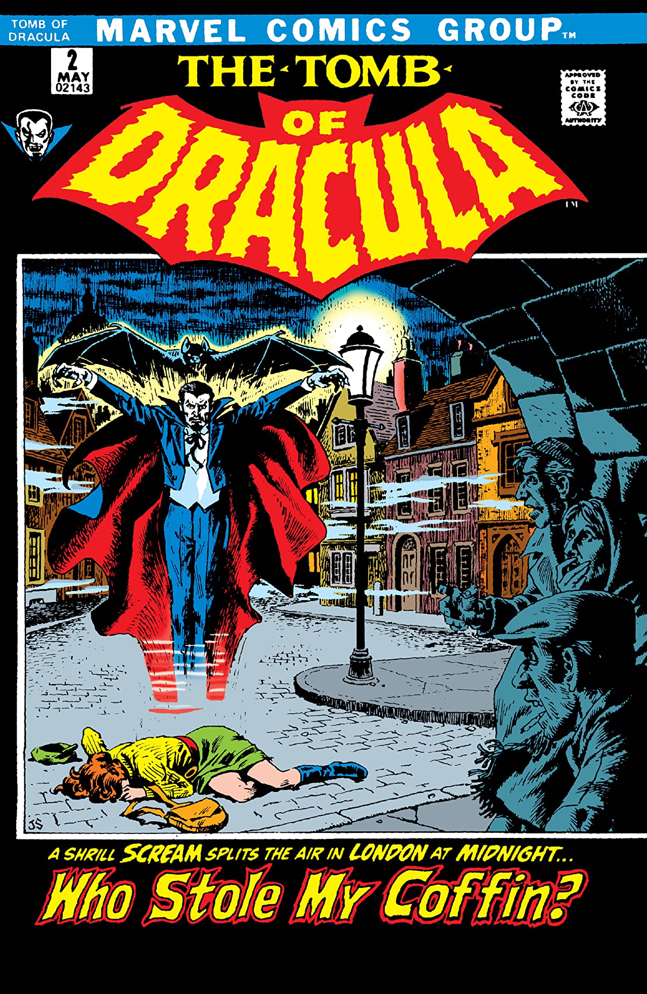 Tomb of Dracula #2 cover
