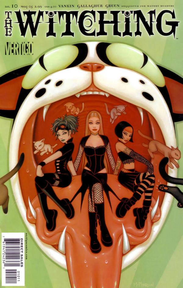 The Witching #10 cover