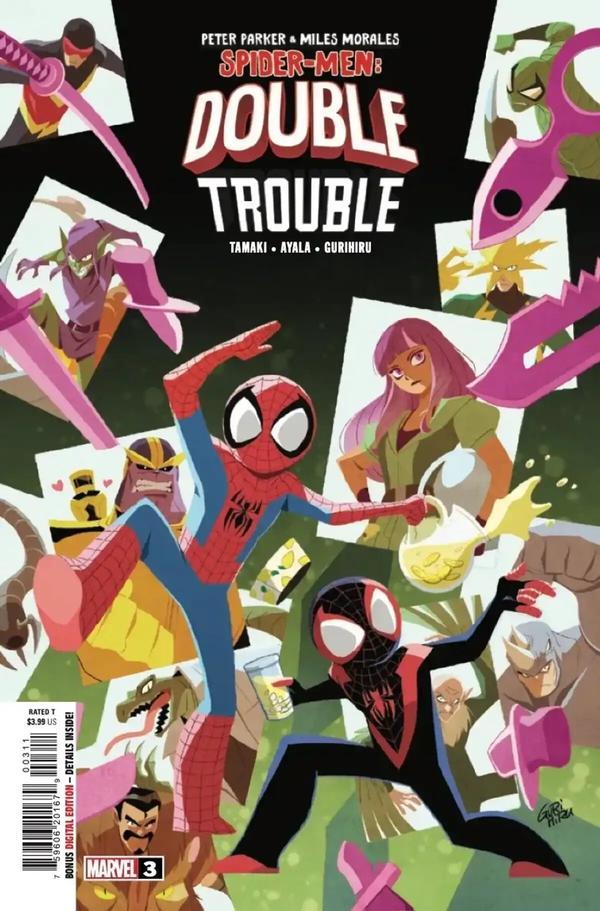 Peter Parker & Miles Morales: Spider-Men Double Trouble #3 cover