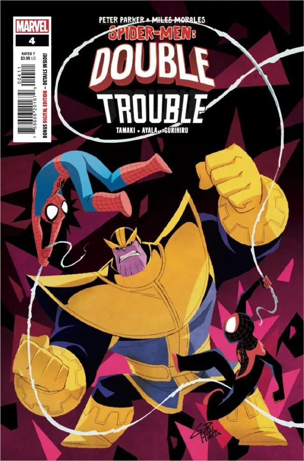 Peter Parker & Miles Morales: Spider-Men Double Trouble #4 cover