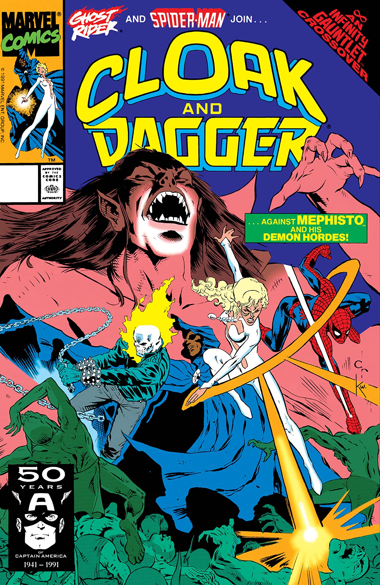 Cloak and Dagger #18 cover
