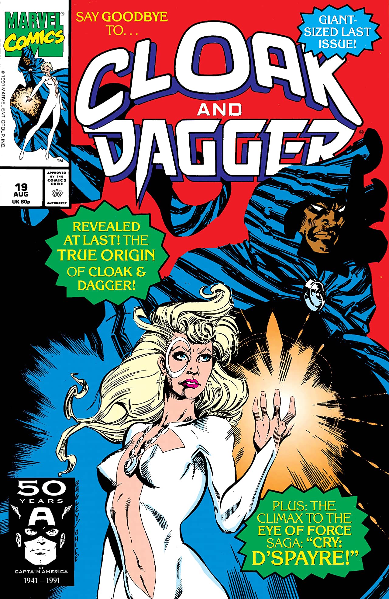 Cloak and Dagger #19 cover