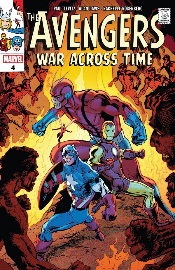 The Avengers: War Across Time #4 cover