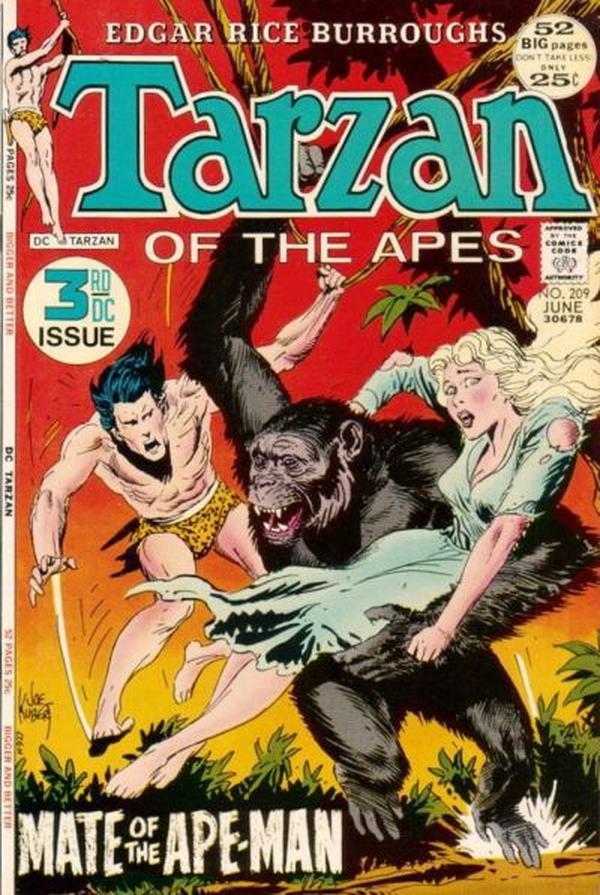 Tarzan #209 cover