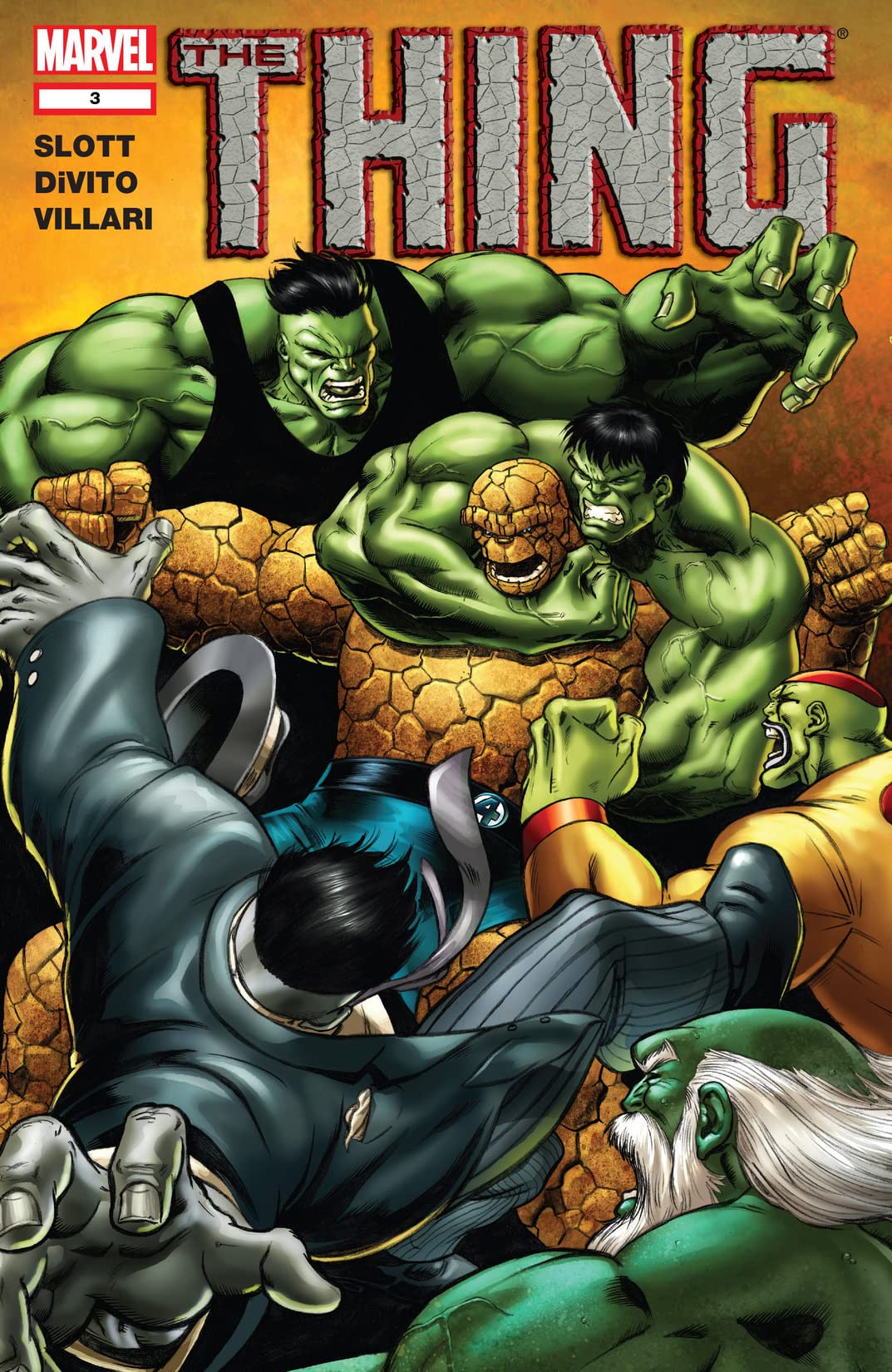 The Thing #3 cover