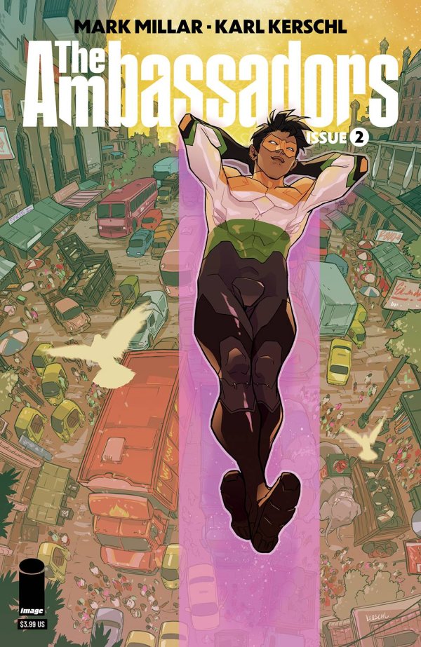 The Ambassadors #2 cover