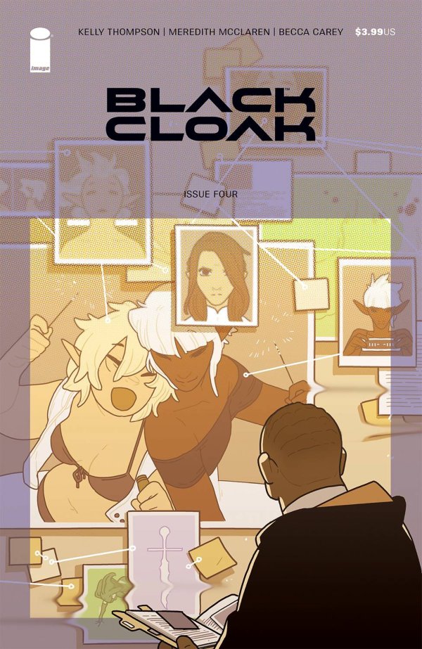 Black Cloak #4 cover