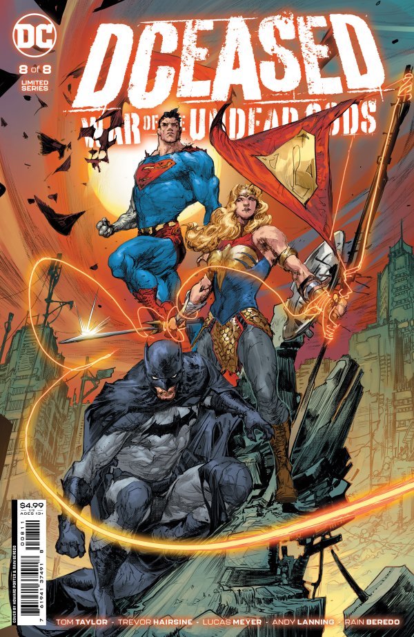 DCeased: War of the Undead Gods #8 cover