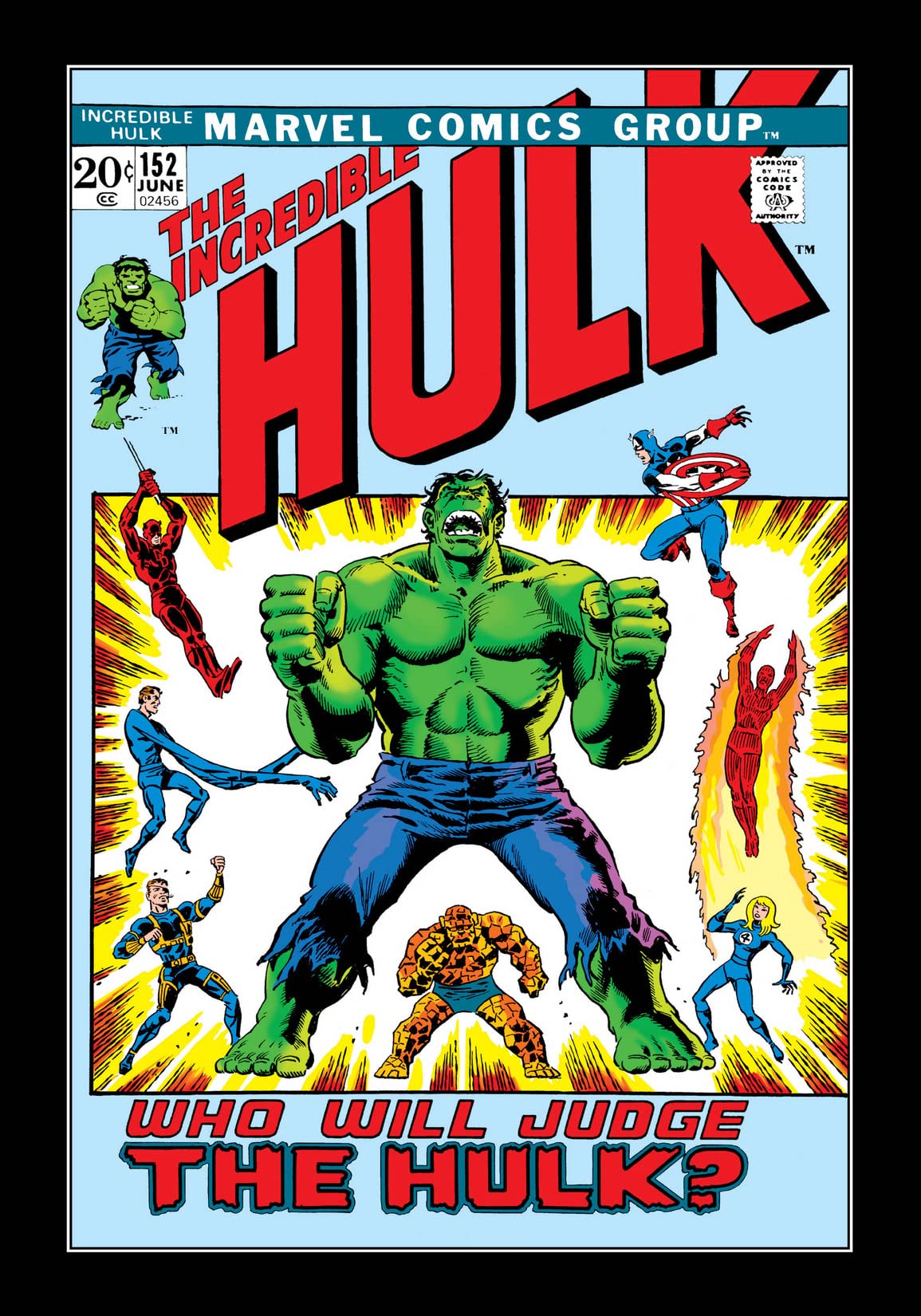 The Incredible Hulk #152 cover