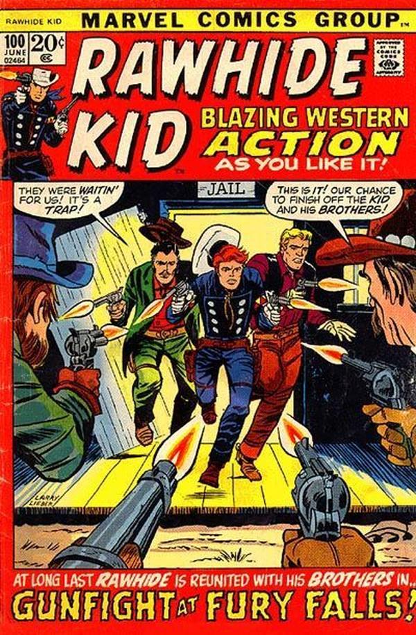 The Rawhide Kid #100 cover